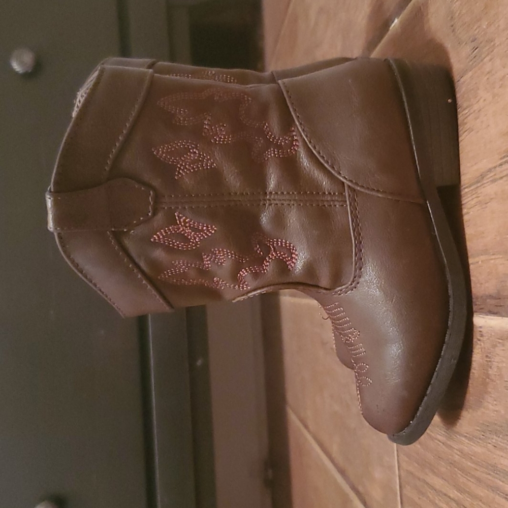 Cat & Jack Toddler Western Boots Size 8